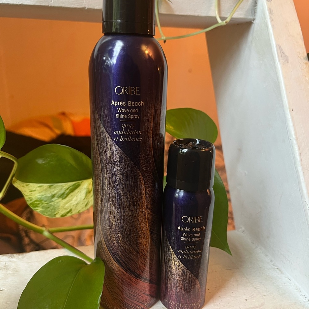 Oribe Apres Beach Wave and Shine Spray Duo - Purple and Black